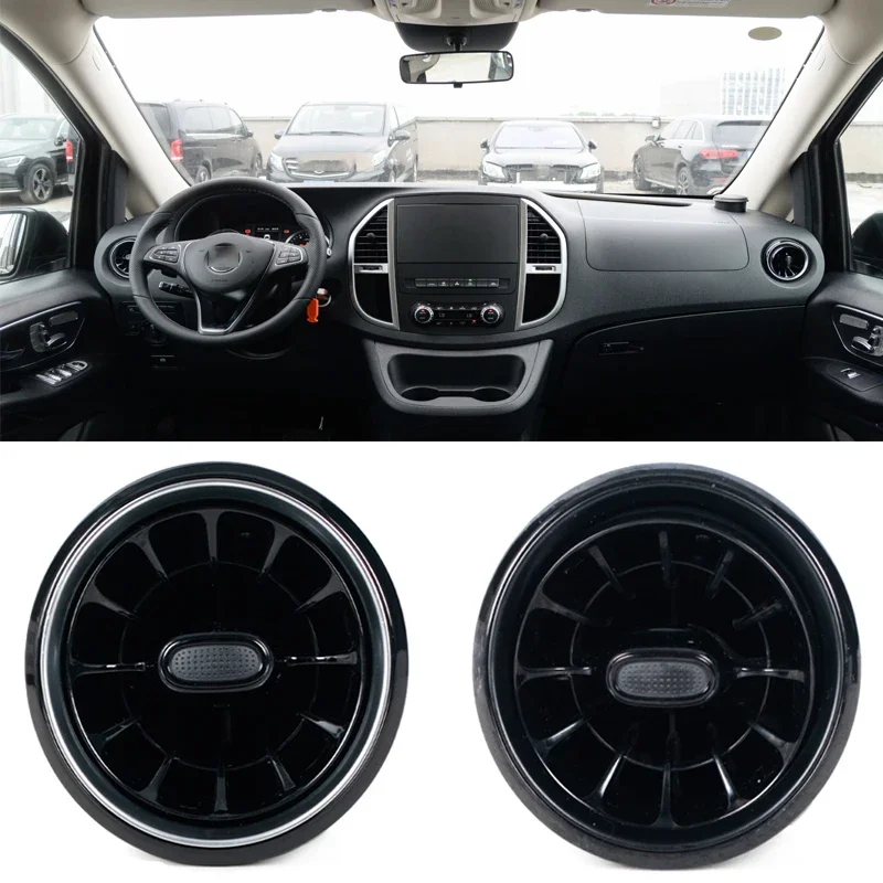 

For Mercedes Benz V Class W447 Vito V250 V260 Car Dashboard AC Air Condition Vent Outlet Turbo Accessories