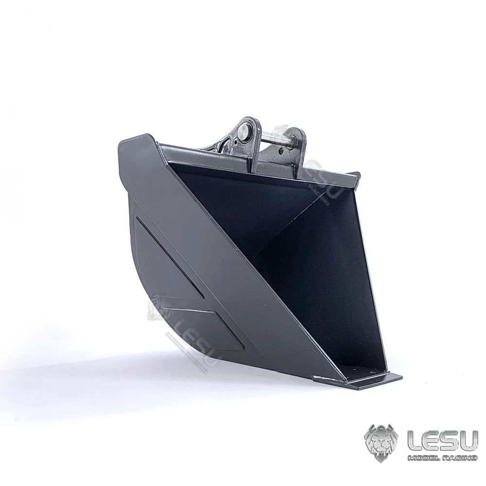 LESU 1/14 Trapezoid Narrow Bucket for Hydraulic RC Excavator Et35 Painted Metal Th21655-Smt3