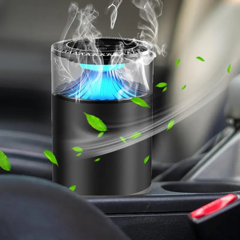 LED Cloud Mist Car Air Fresheners Natural Fragrance Car Diffuser Smart Auto Aroma Air Freshener Car Decorations Accessories