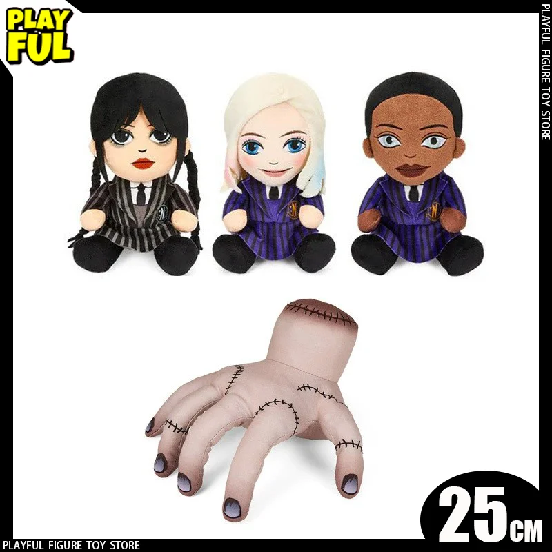 

New In Stock Wednesday Season 2 Plush Toys Anime Figure The Addams Family Enid Sinclair Bianca Addams Doll Figurre Toys Kid Gift