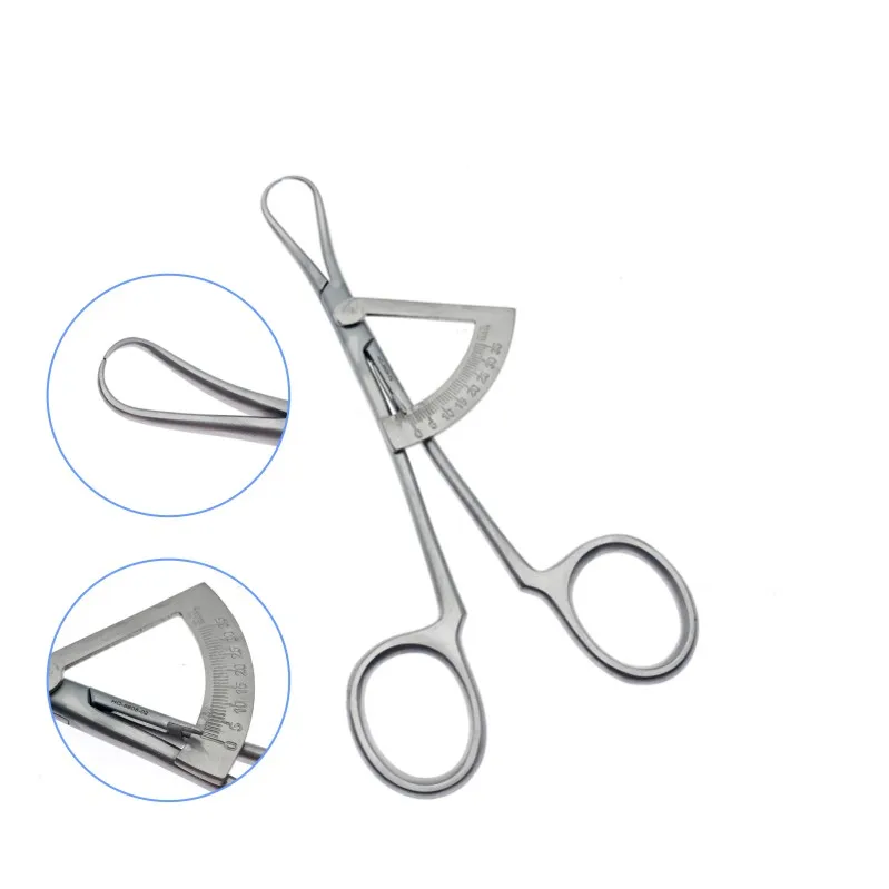 Bone Reduction Forceps Small Pointed Bone Forceps with Rule Stainless steel orthopedics surgical Instruments