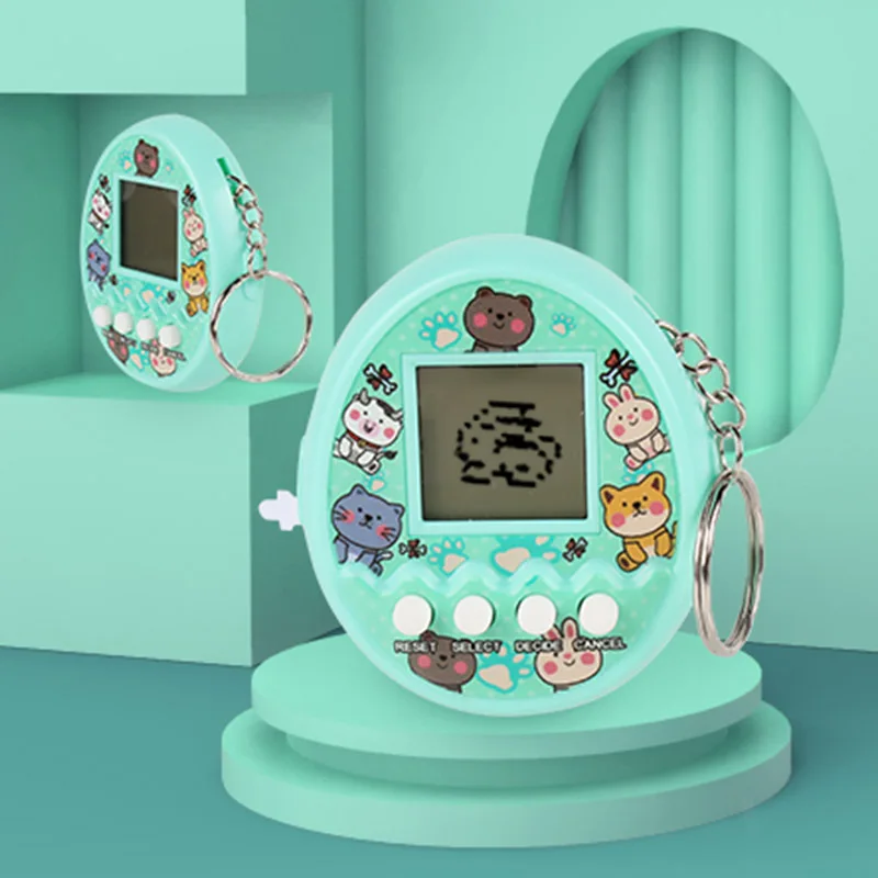 Tamagotchi-Mini machine de jeu électronique pour animaux de compagnie, œuf virtuel, jouets porte-clés, déterminer, nouveau, 2023