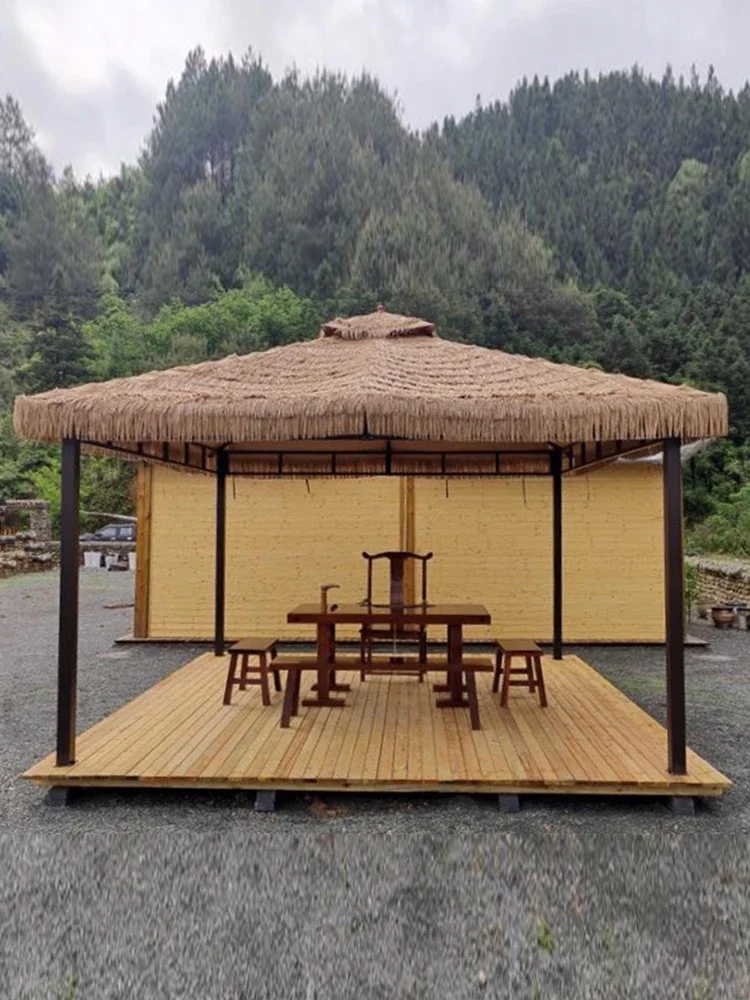 

Outdoor rain shed, farmhouse, thatched tent, homestay, pavilion, leisure garden, courtyard, sunshade, outdoor cooling pavilion