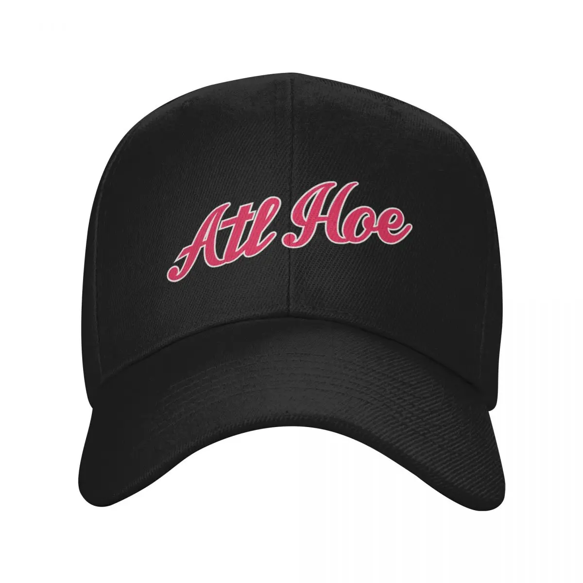 

ATL HOE - Red on Navy Baseball Cap Christmas Hat Hat Man Luxury Men's Hats Women's