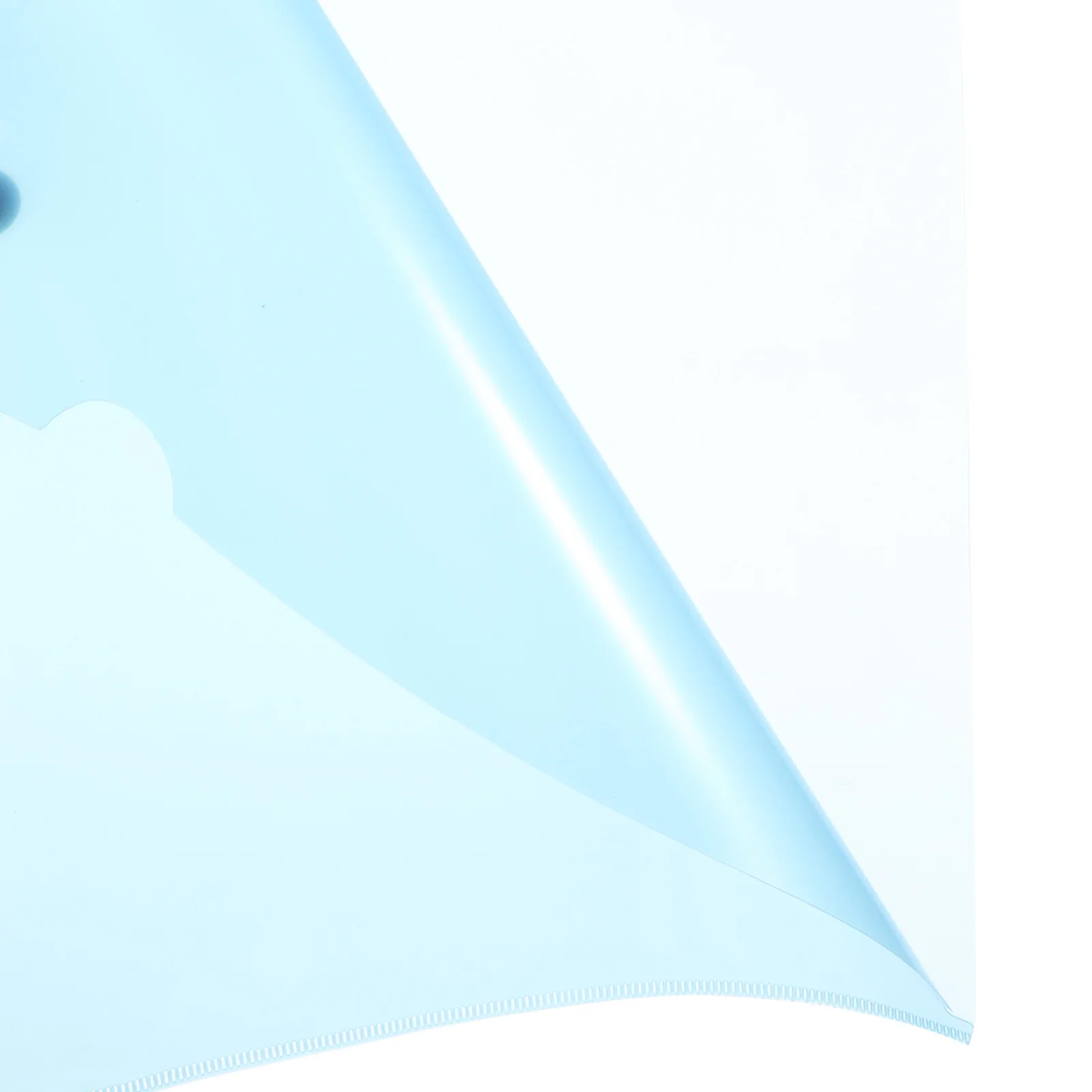 12 قطعة من مجلدات الملفات الواضحة واقيات المستندات البلاستيكية L نوع مفتوح الختم مكتب دراسة منظم تخزين مجلد ملفات واضح