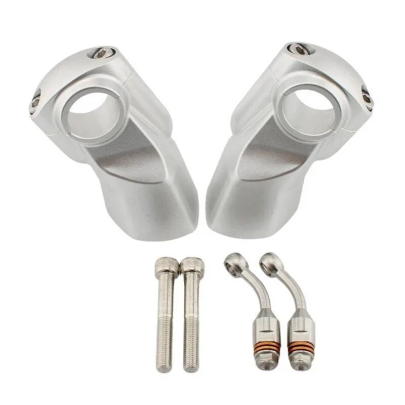 

NEW-Motorcycle For Triumph ROCKET-3GT/R Rocket 3R 2019-2024 Compatible Handlebar Riser Mount Clamp Lift 22MM Move Back 32MM
