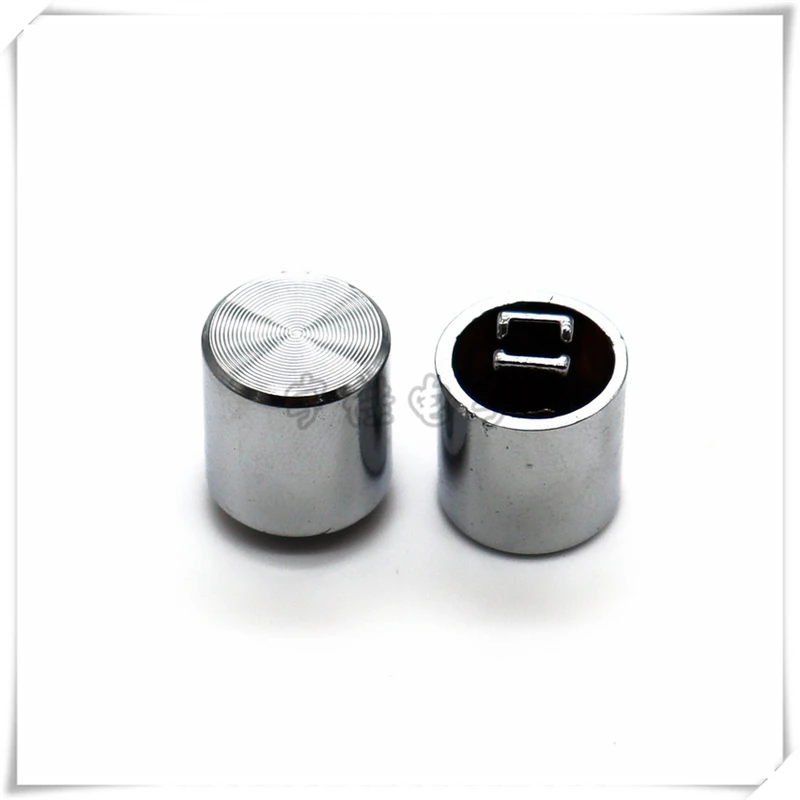 10PCS 12.5×15MM Silver Sun Pattern Button Cap Light Touch Switch Cap Power Button Cap Square Hole 3.2MM Cap