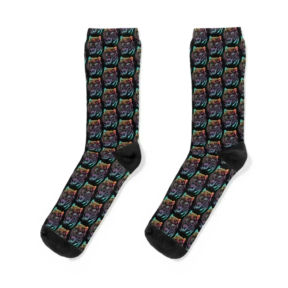 

Rainbow Tiger Socks Running crazy custom loose Men's Socks Women's Running christmas stocking designer brand Girl'S Socks Men's