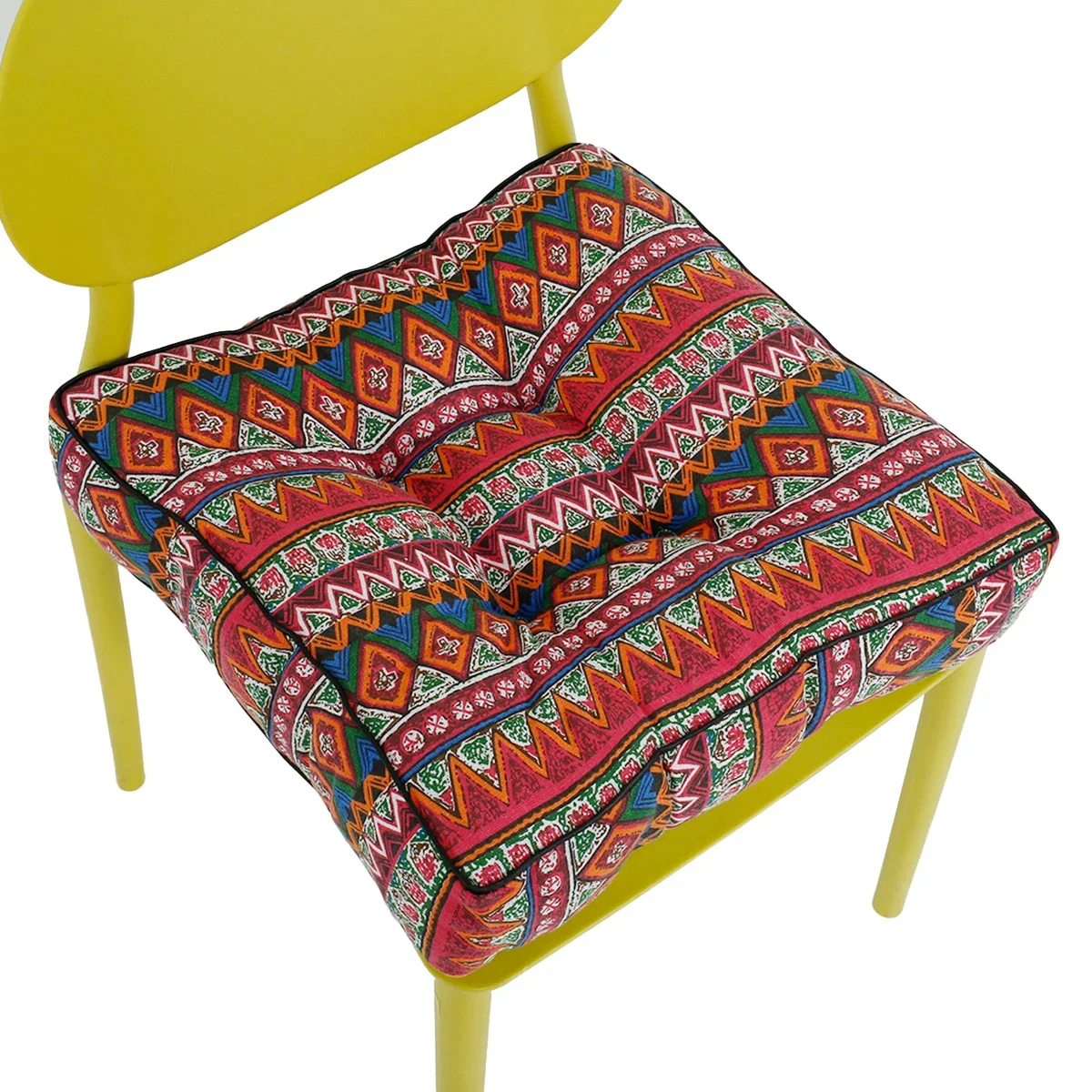 Thickening Chair Seat Cushion Office Chair Cushion Printed Soft Linen Seat Cushions For Chair Floor Car Home Decorative Cushions