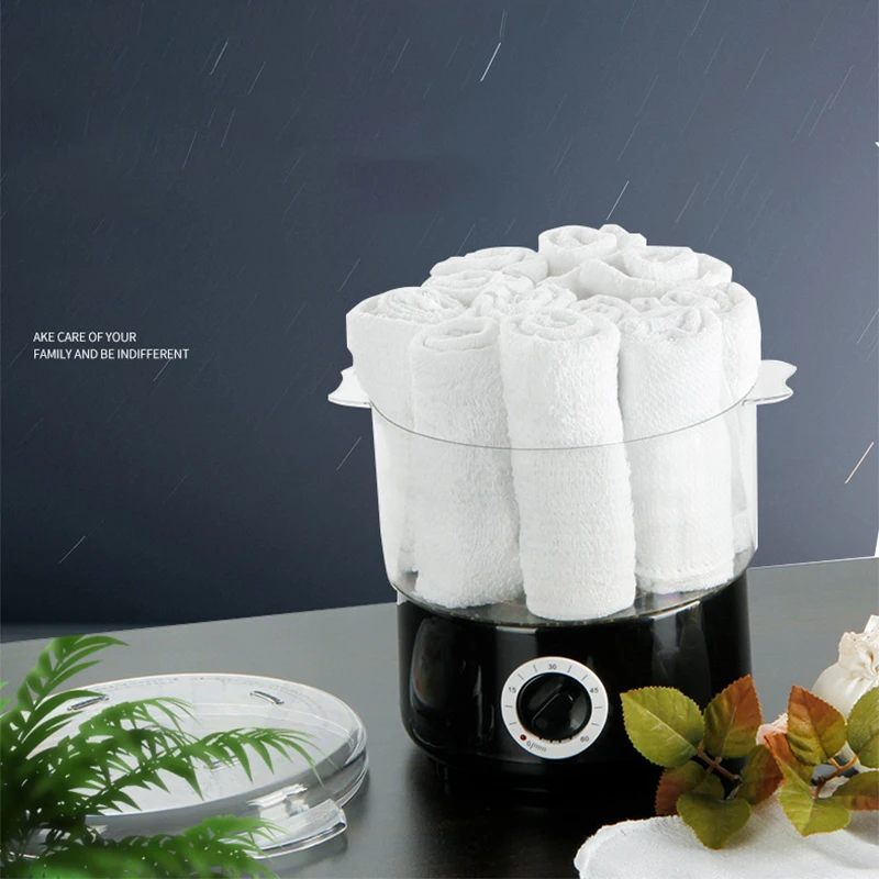 Быстронагревающееся спа-полотенце, подогреватель камней, отпариватель для полотенец, дневное использование, многократное использование для маникюрного салона, парикмахерской и горячего бритья