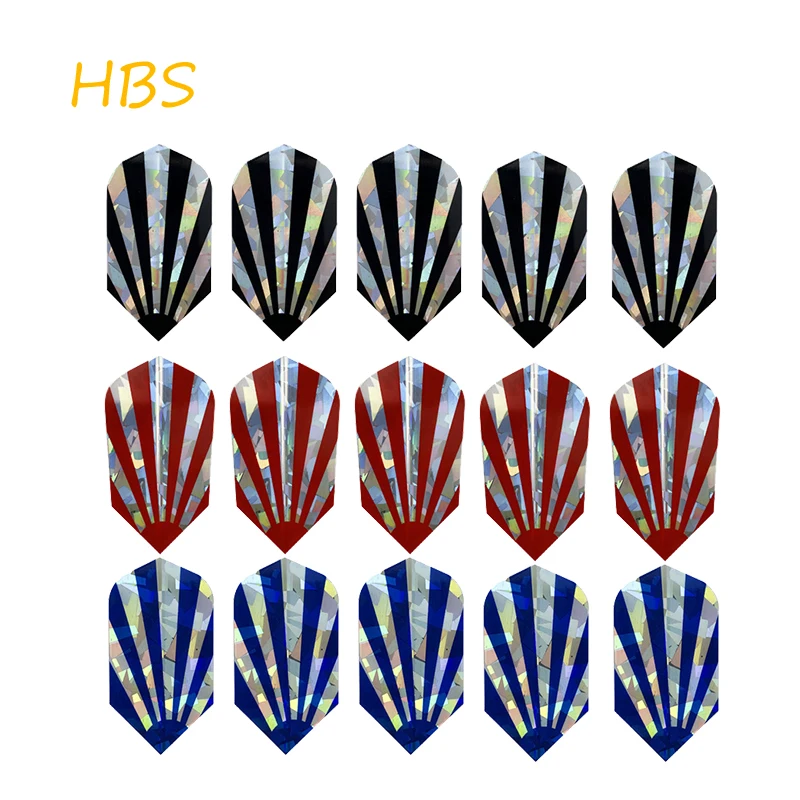 HBS Narrow Dart Tail High Quality Universal Dart Wing Beautiful Durable Dart Accessories 15PCS