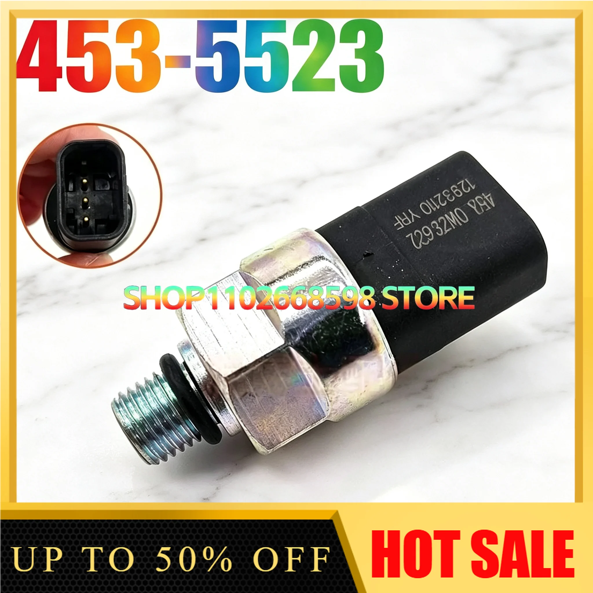 for E320D/312D2 C6.4/C4.4 Model Excavator Engine Pressure Sensor Switch  453-5523