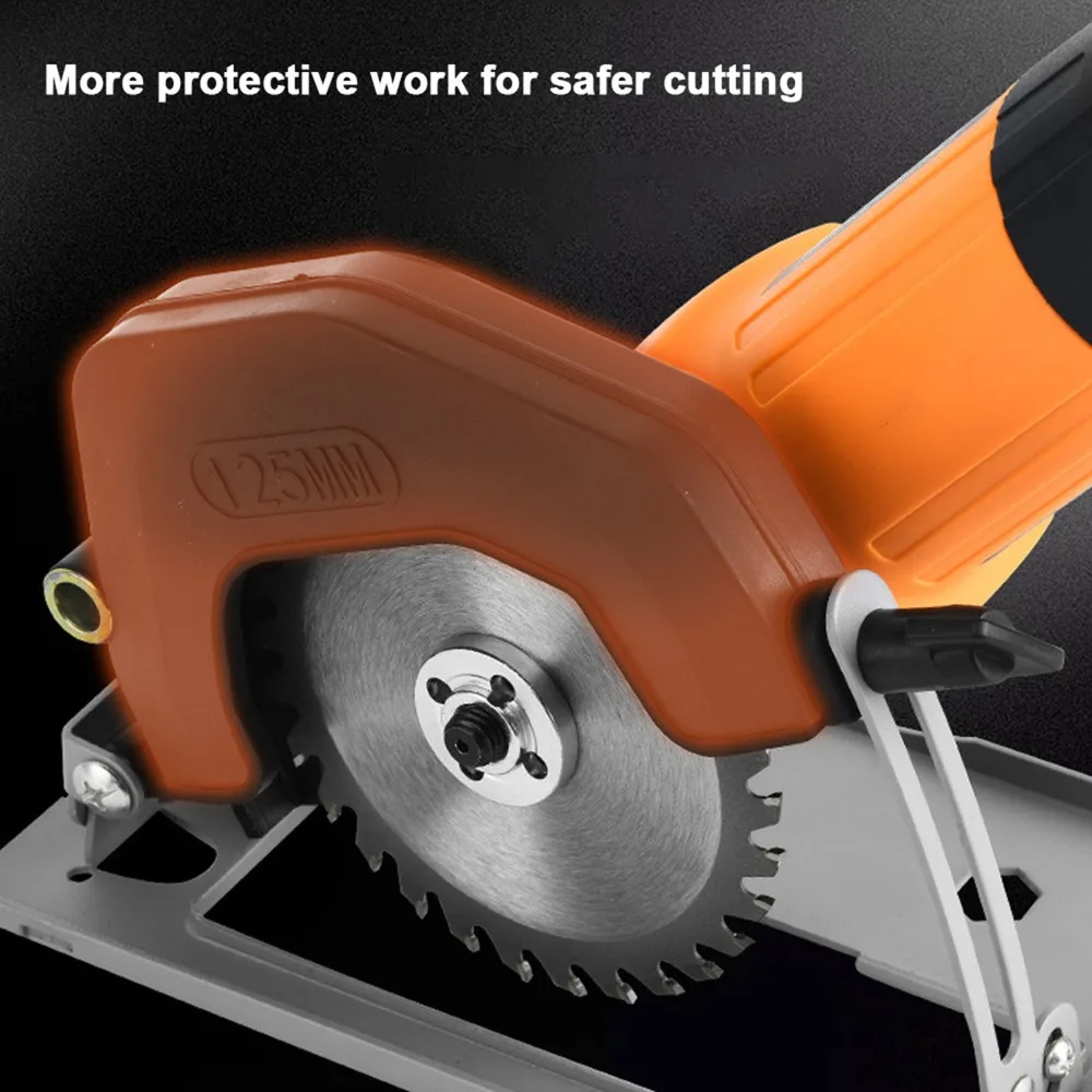 9pcs 0-40mm Cutting Depth Positioning Bracket Nonslip Handle Adjustable Depth Angle Grinder Bracket Auxiliary Handle
