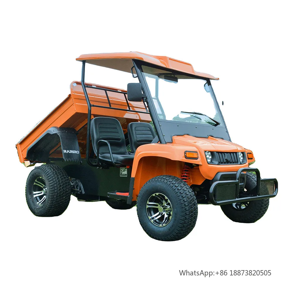 Adult electric utv farm utility vehicle farm utility vehicle with 2 seater