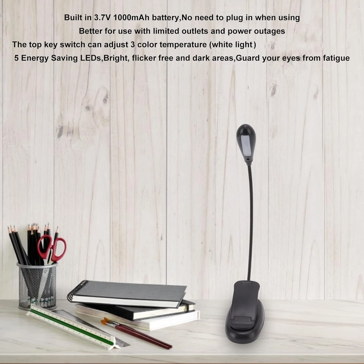 Эффективный, стильный, универсальный светодиодный светильник с клипсой подчеркивает задание в соответствии с более производительностью и наслаждайтесь дня. Обновите свою д