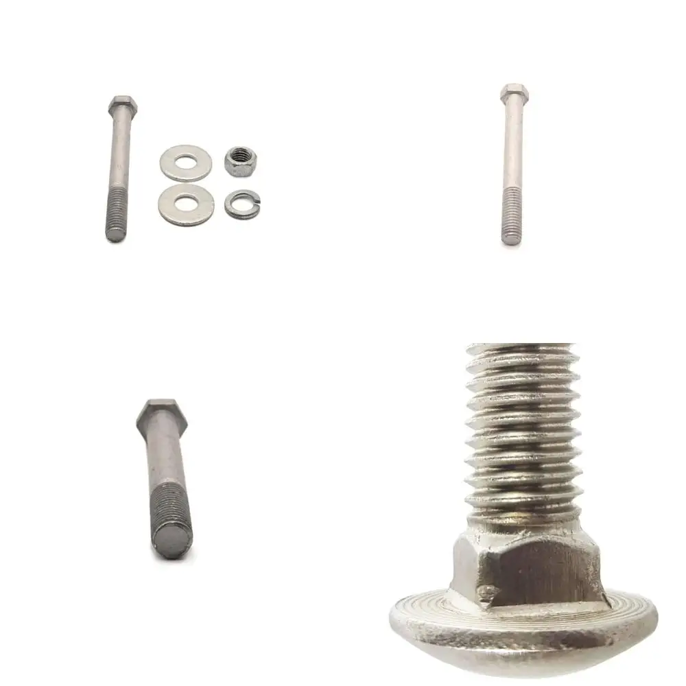 

Grade A307 Hot Dipped Galvanized Hex Bolt Kits, 20 Sets, 10 x 12, 40 Flat Washers, 20 Nuts, 20 Split Lock Washers, Partial Kits