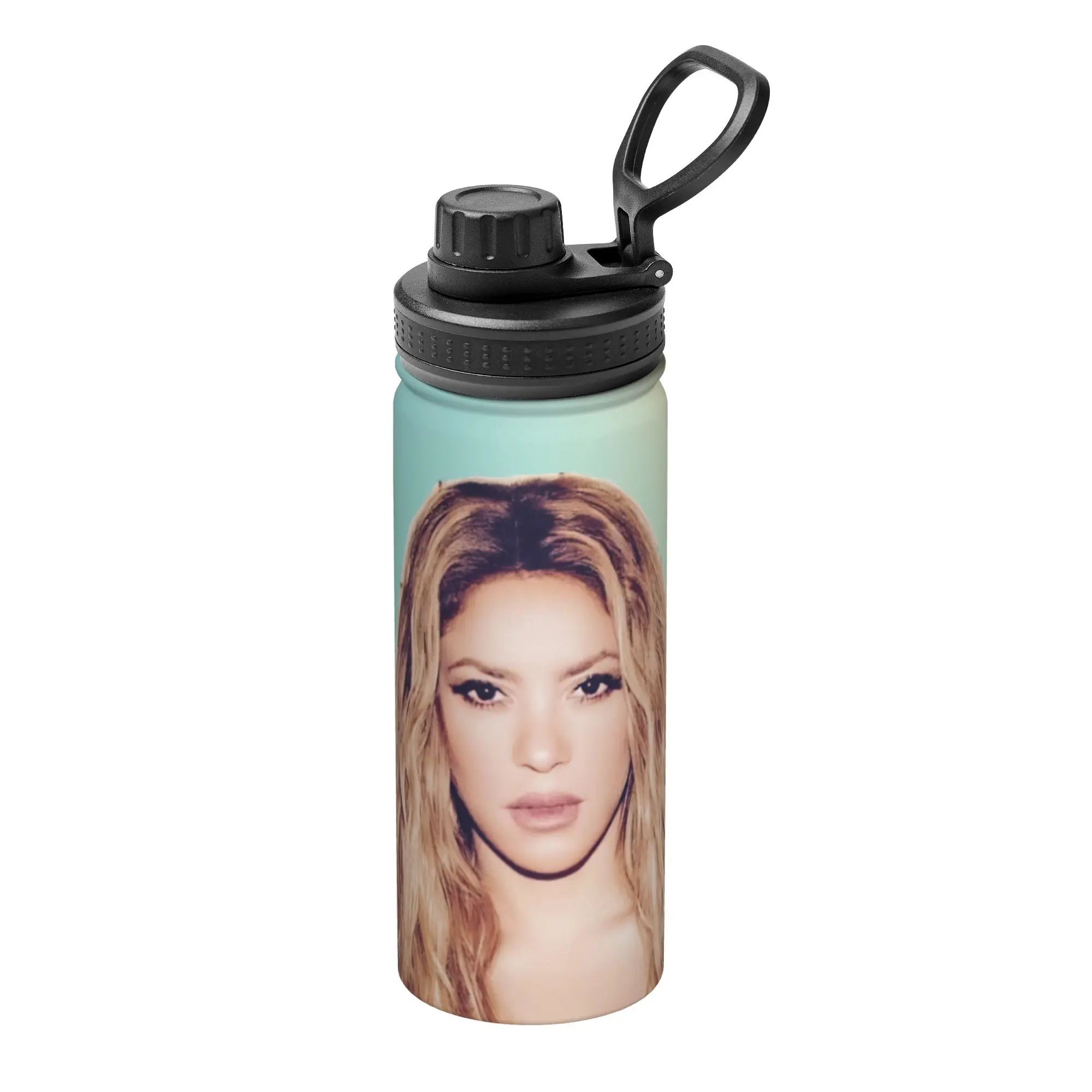 Singer S-Shakira 18OZ Sports Insulated Kettle  Coffee Cups Vacuum Flask Travel Outdoor Mugs Hot Cold Drink