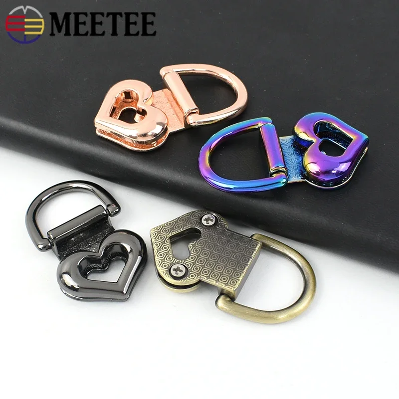 2/5/10Pcs 19mm Metal Bag Buckle for Strap Side Clip Clasp Belt Dog Collar O D Ring Hanger Hook DIY Handbag Connector Accessories