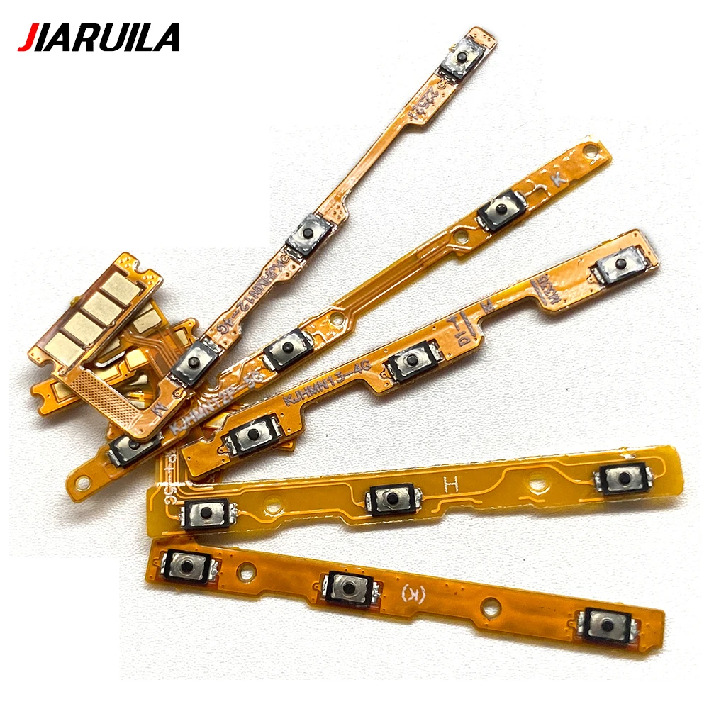 10Pcs/Lot Tested For Xiaomi Redmi Note 12 13 Pro 4G 5G Plus Premier Power On Off Volume Up Down Switch Side Key Flex Cable