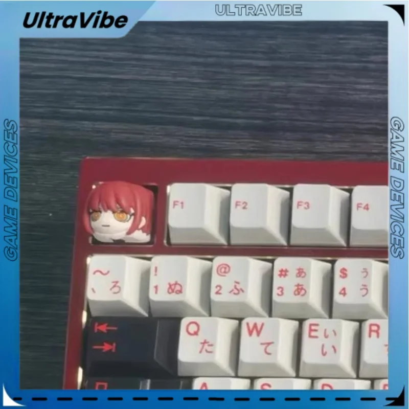 

Chainsaw Man Magima Key Cap Personalized Features Customized Resin Key Cap Transparent Anime Mechanical Keyboard Key Cap