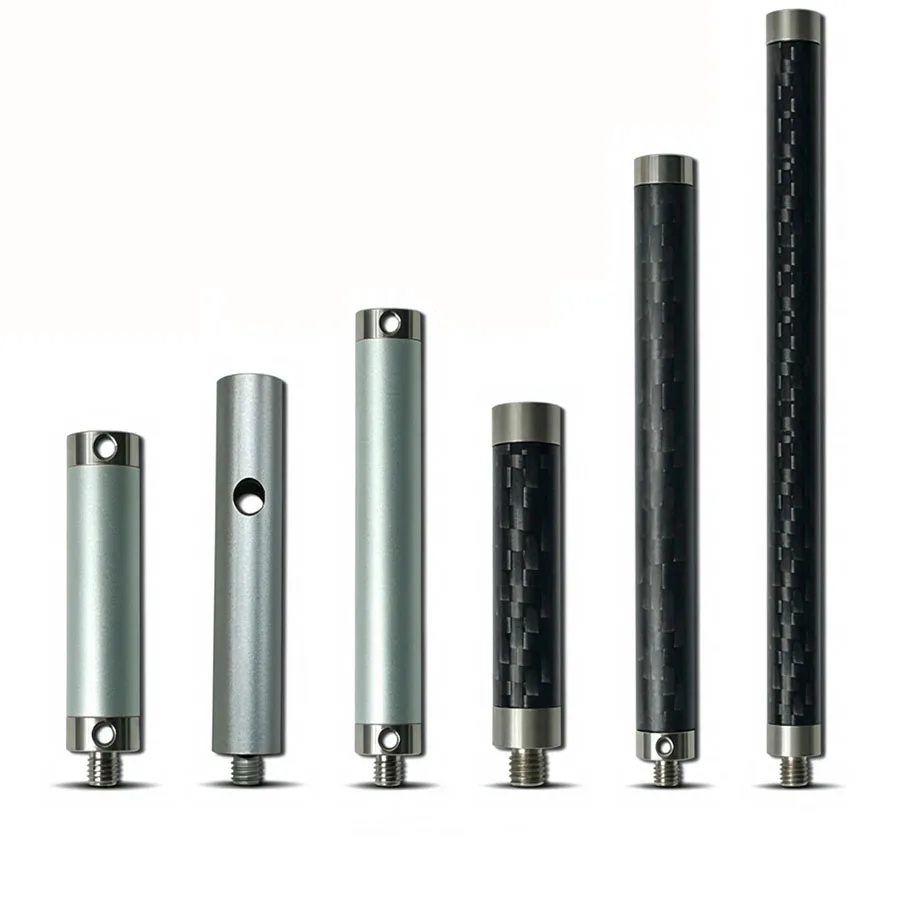 M5 tooth carbon fiber rod extension rod machine tool measuring needle aluminum alloy extension rod