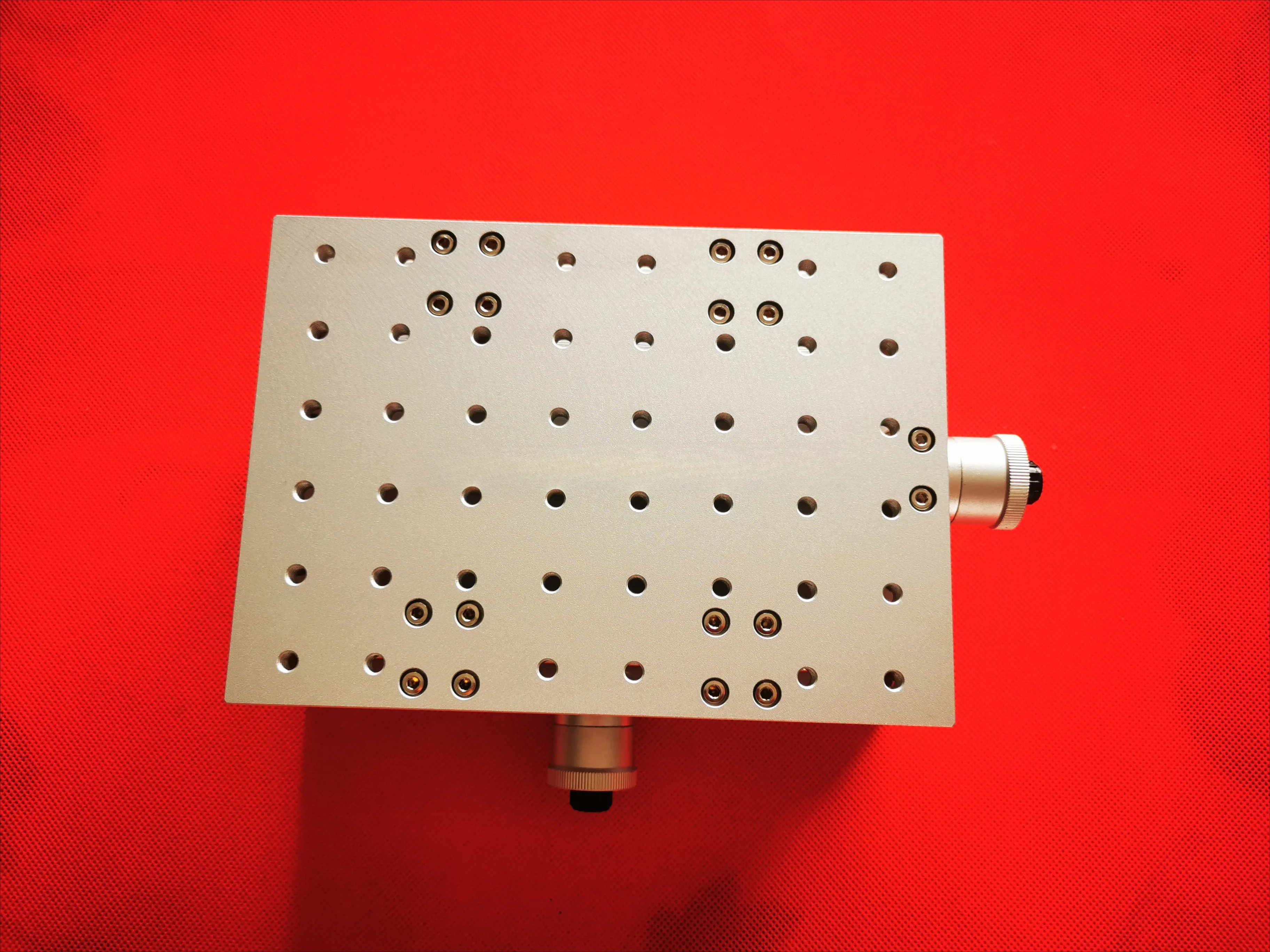 2 Axis Moving Table Portable Cabinet Case XY Table for Laser Marking Engraving Machine 210x150x75MM