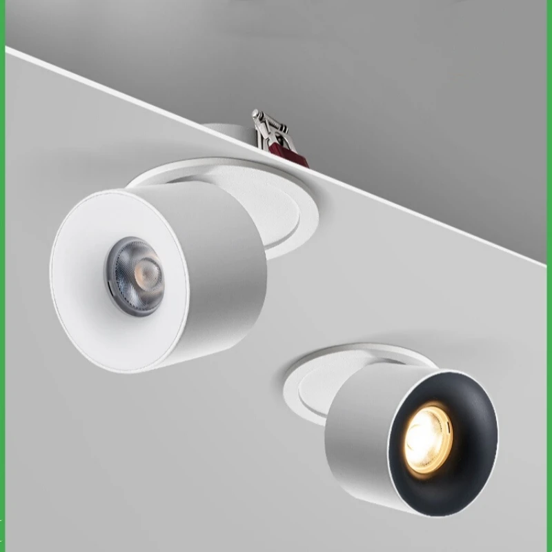 

Регулируемый угол, антибликовый точечный светильник, встраиваемый проход, прихожая, фотокартина, гостиная, спальня, фон, складная настенная шайба