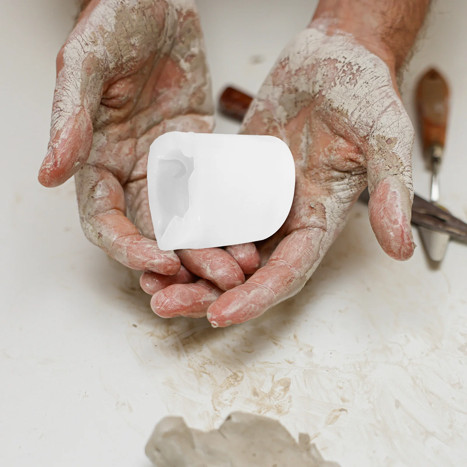

4pcs Cat Shaped Silicone Molds Epoxy Resin Casting Craft White 50 2591 2592 2593 2594 Reusable Non Stick Clean Jewelry