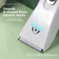 Kods CP-6800 Professional Pet Electric Clipper Dog Shaver Face And Foot Trimmer Hair Cutter - Pet Grooming Tool