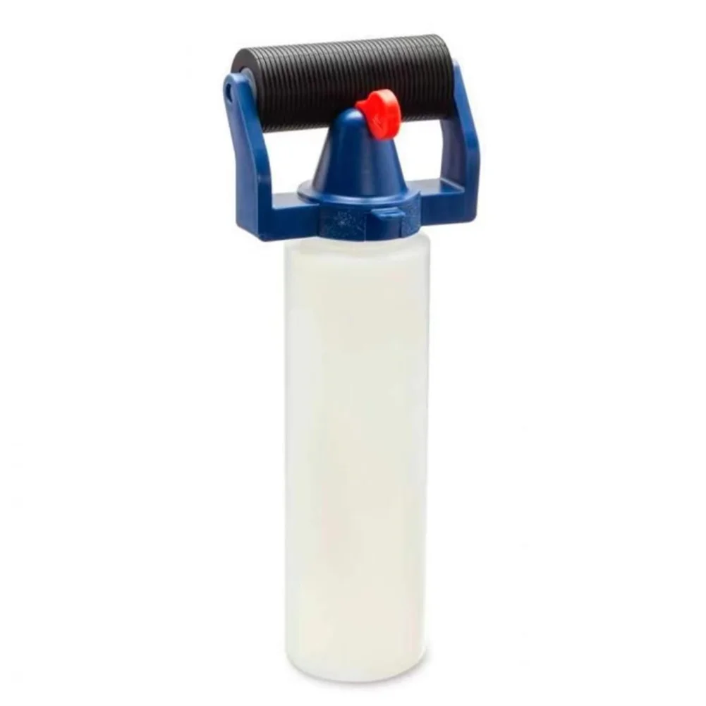 8oz Glue Applicator Roller Dispenser PE Plastic Applicator Bottle For Wood Processing Painting Supply Wall Treatment