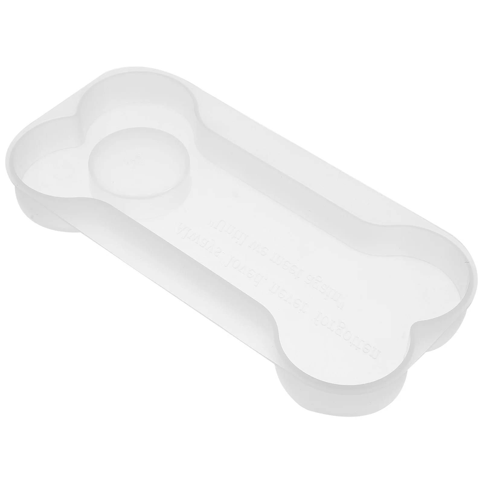 قالب شواهد القبور التذكاري للكلاب يمكنك صنعه بنفسك على شكل عظمة من السيليكون صينية حامل حرفية صب حجر تذكاري للحيوانات الأليفة قابل لإعادة الاستخدام