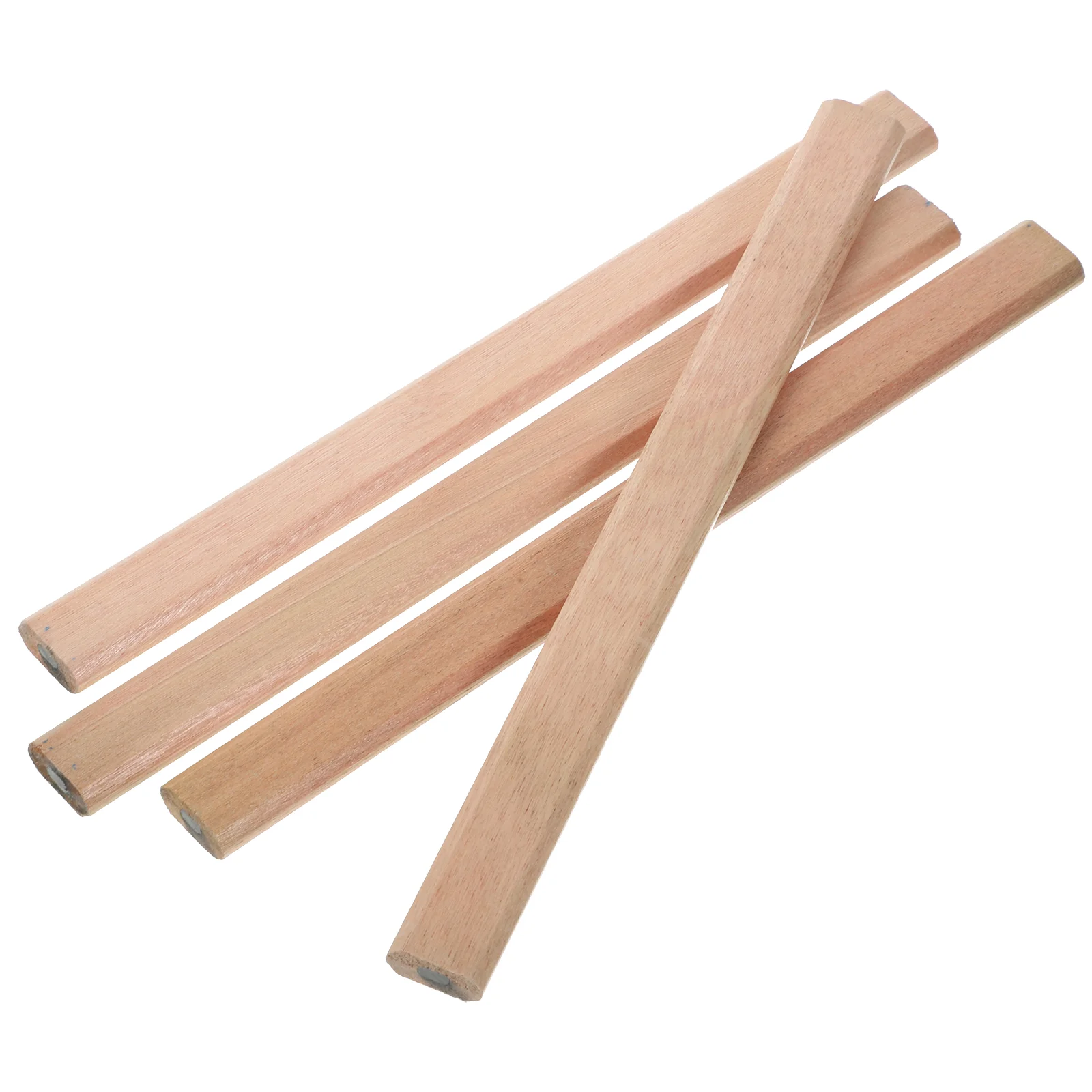 

4pcs Carpenter Woodworking Construction Marking Tools Heavy Duty Black HB Drafting Carpenter Drafting Pencil pencils