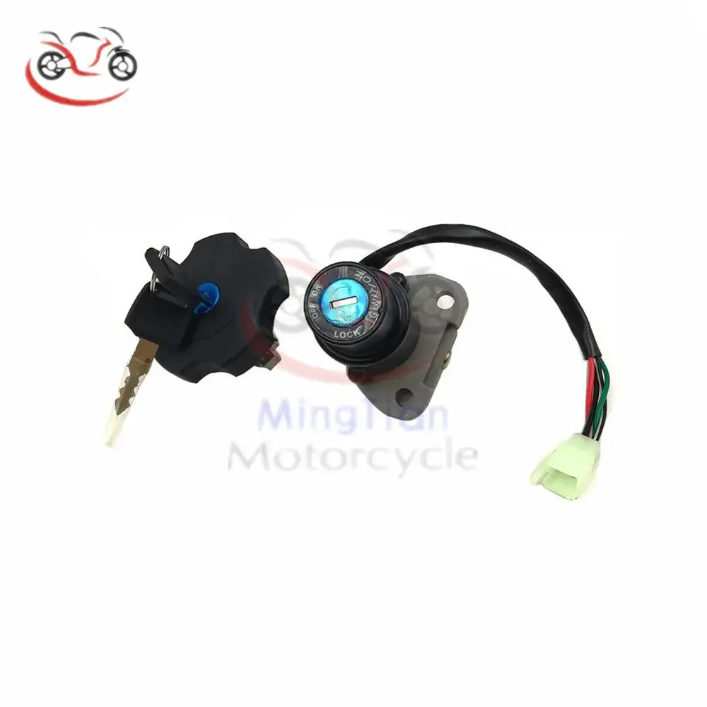 For Yamaha XT600 TW200 DT200R Ignition Switch + Gas Cap + Seat Key Kit XT 600 TW 200