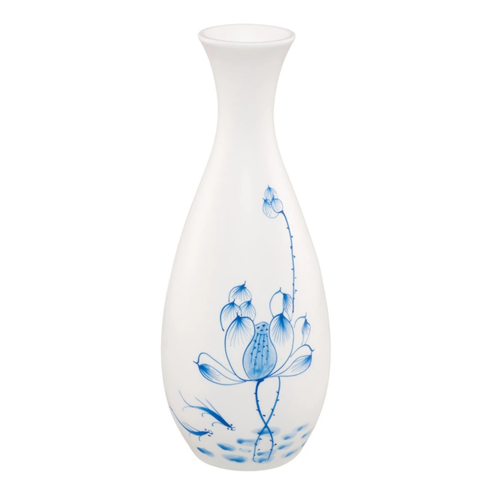 

Hand-painted ceramic vase living room desktop hydroponic art dry flower home decoration exhibition hall Chinese decoration vase