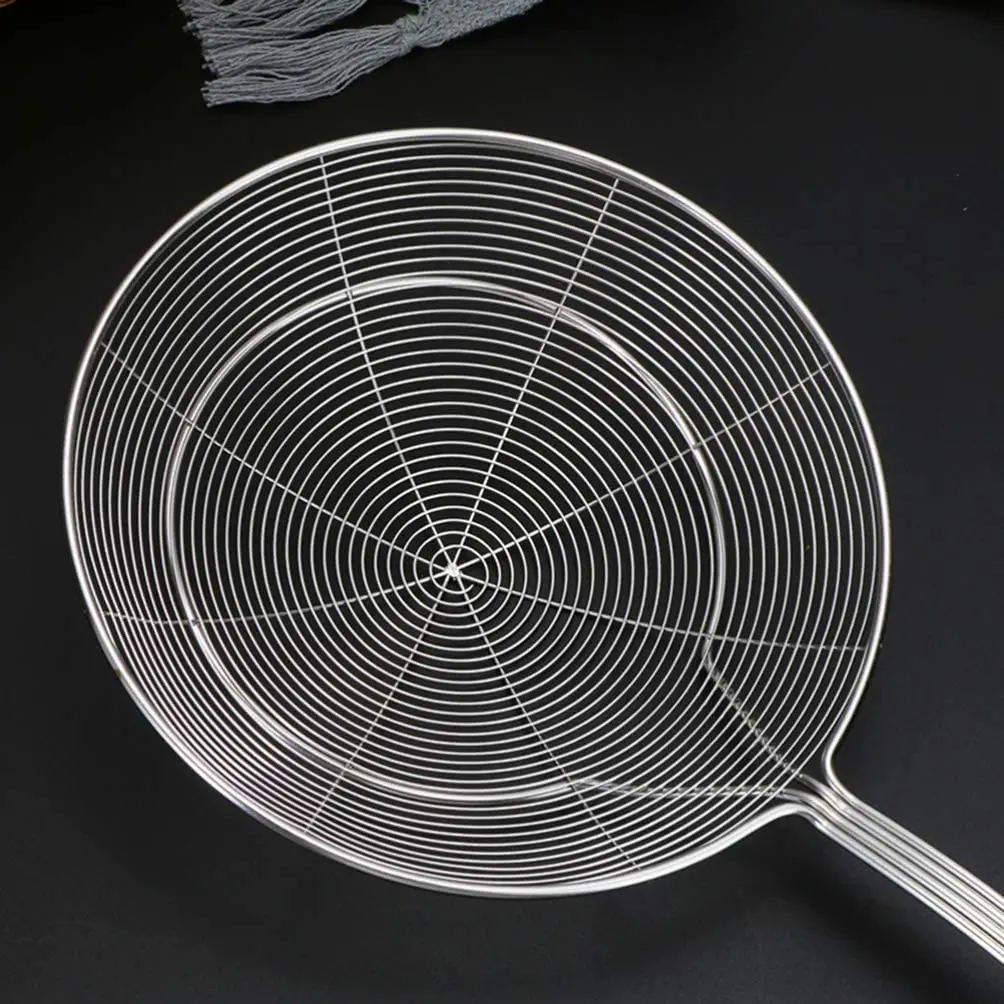

CMHI-Mesh Strainer Stainless Steel Fine Mesh Food Strainer Kitchen Colander With Good Grip Handle