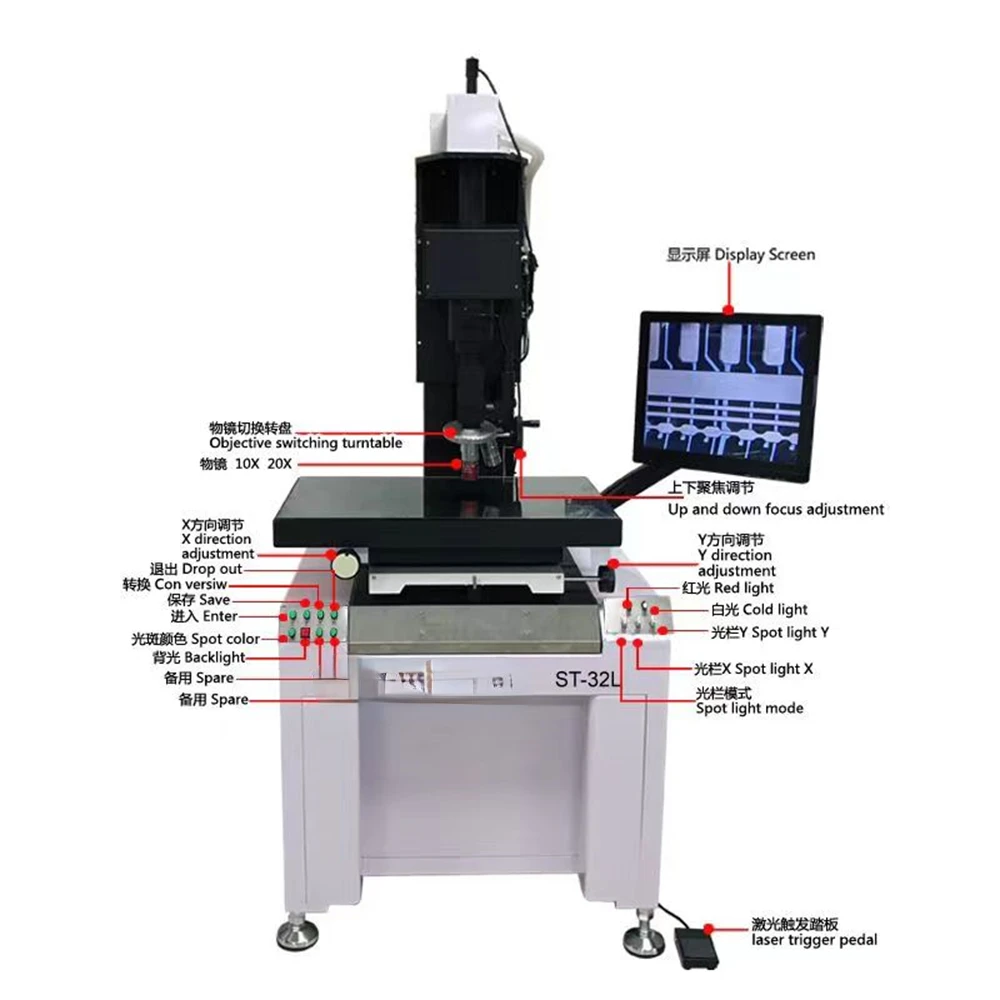 Silman ST-32L Mini Laser Machine Repair Lines TV Lcd For Mobile Phone Lcd Flex Cable Ecran Led TV Open Cell Machinery Device