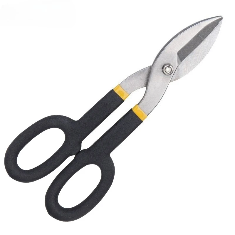 1Pcs 10'' 12'' Tin Scissors High Quality Alloy Cutter Head Scissors for Cutting Cold Rolled and Stainless Steel Sheets Hand Tool