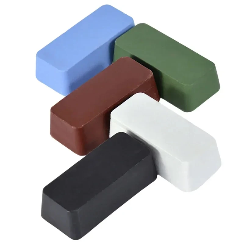 4PCS Stainless Steel Metal Polishing Wax Solid Polish Paste For Metal Aluminum Precision Instrument Red/Black/Blue/White/Green