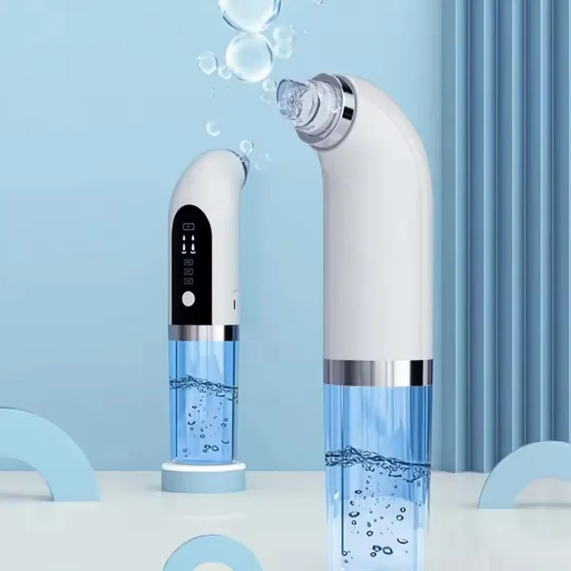 전문 얼굴 리프팅 클렌저 전기 마이크로 소형 버블 워터 사이클 여드름 제거기 모공 진공 블랙헤드 제거기