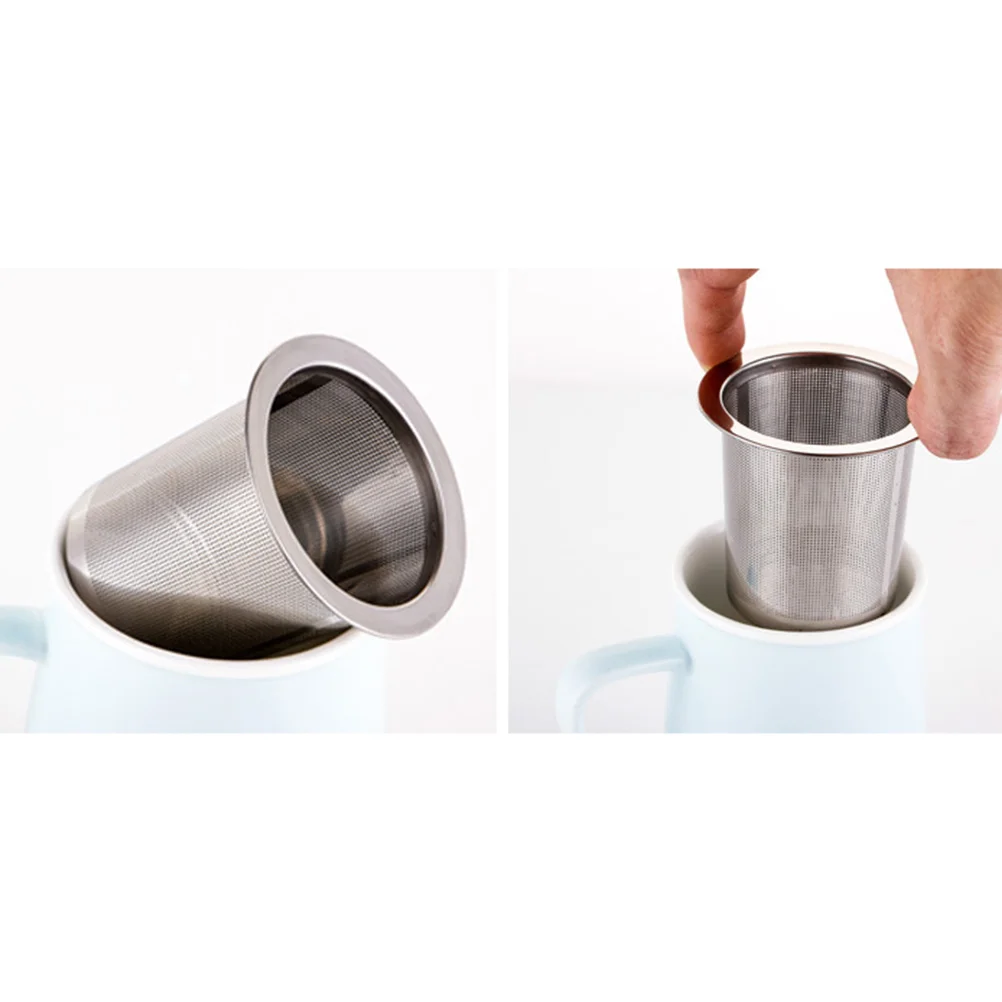 Home Kitchen Coffee Shop Tea Filter Mesh Cold Brew Stainless Steel Strainer Filters