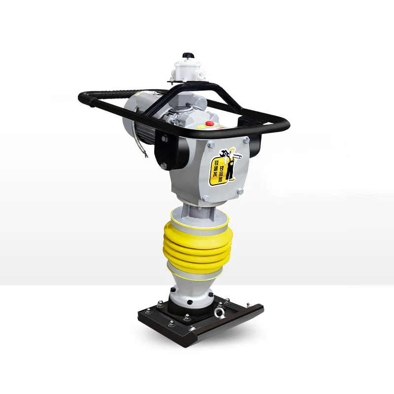 Tamping Rammer Compactor Jumping Jack Wacker Soil Impact Vibrating Tamper 3kw Electric