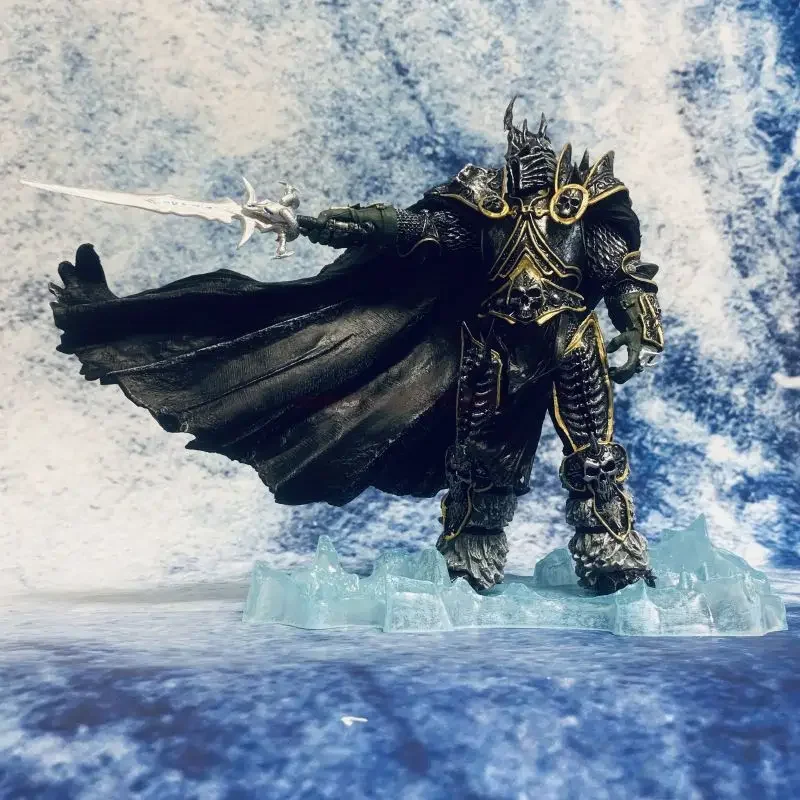 New wow Character Fall Of The Lich King Arthas Menethil  Action Figure Model Toys Gifts 16cm 23cm