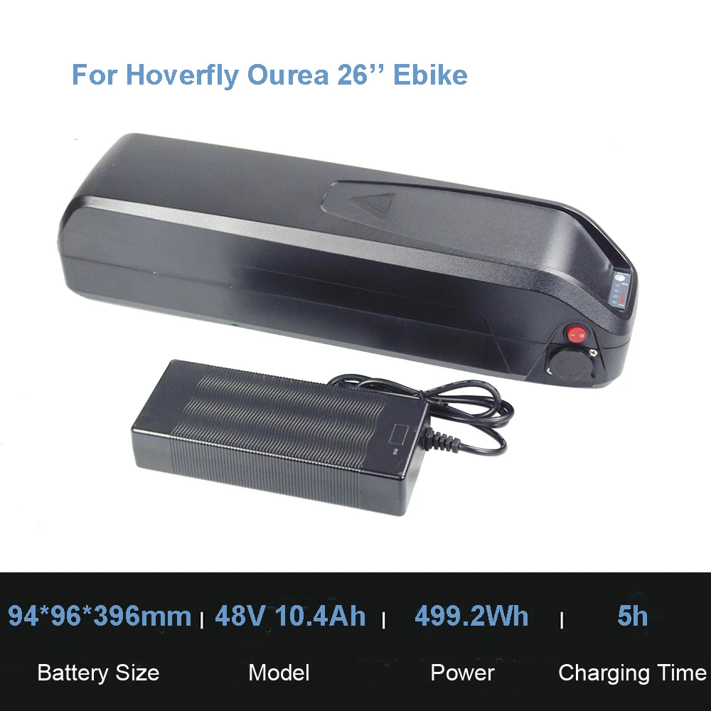Elektrische Fiets Fiets Lithium Batterij 36V 12ah 48V 7.8ah 15ah 18ah Voor Ouxi V8 Samebike M20-Ⅲ Hoverfly Ourea Rcb Rk15 Ebike