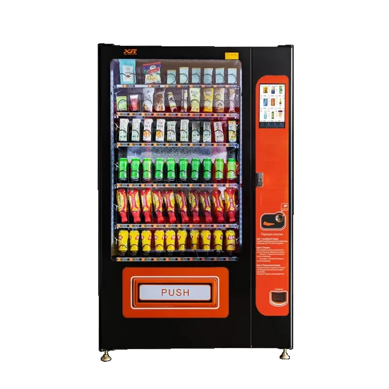 

Customized Snack and Drink Vending Machine with Touch Screen and Large Capacity Certified