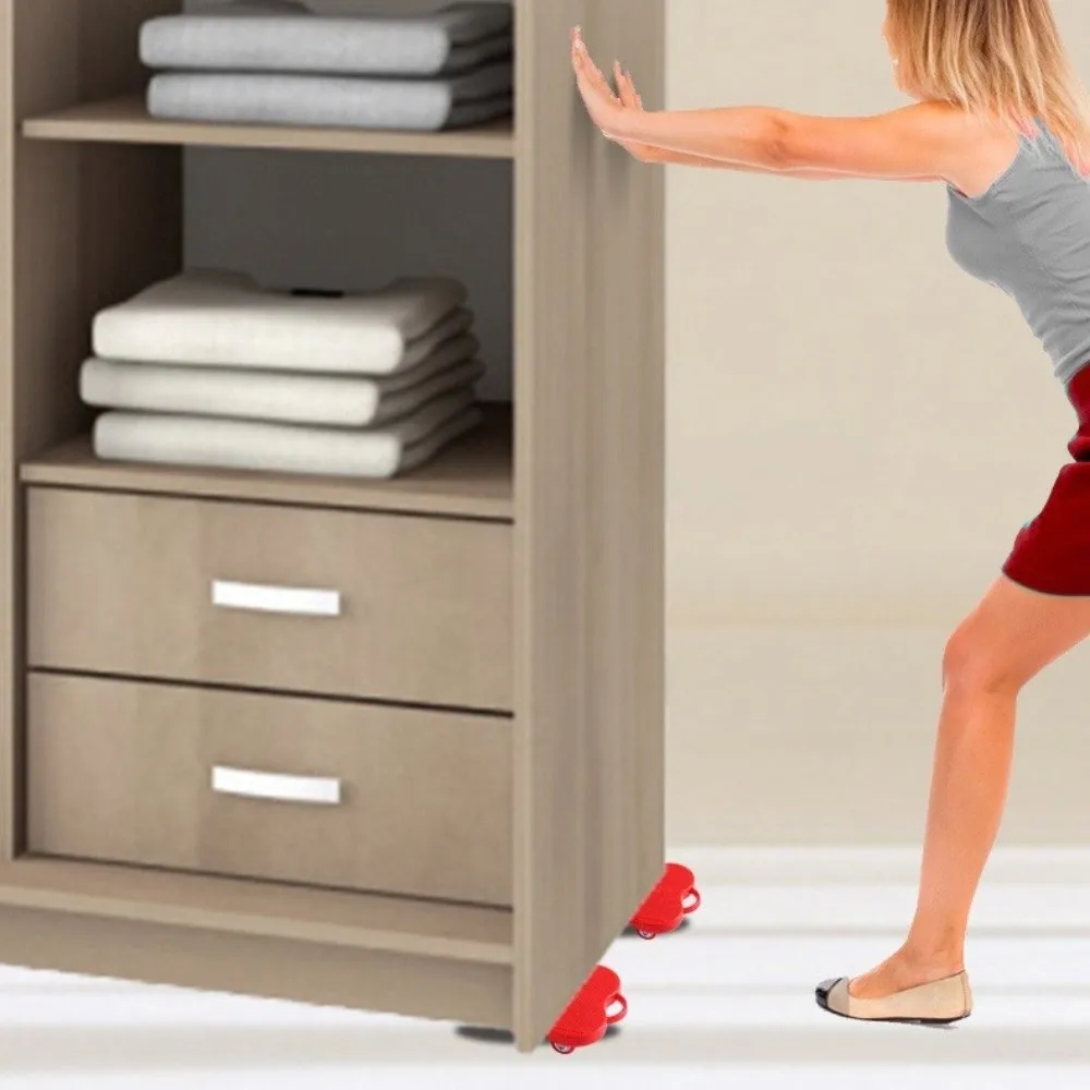 

Labor-Saving Furniture Move Roller Thickening Non-slip Heavy Duty Furniture Lifter Silent Strong Load-bearing Capacity