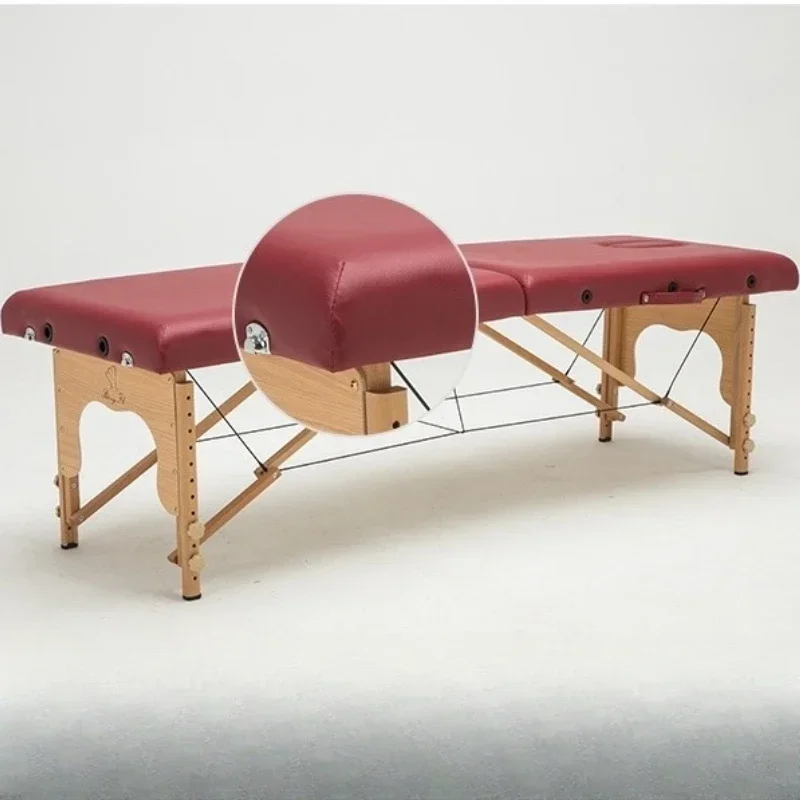 Portable Pregnancy Massage Table Cosmetics Bed Individuals Spa Salon Massage Luxury Bed Cosmetology Massagetafel Salon Furniture