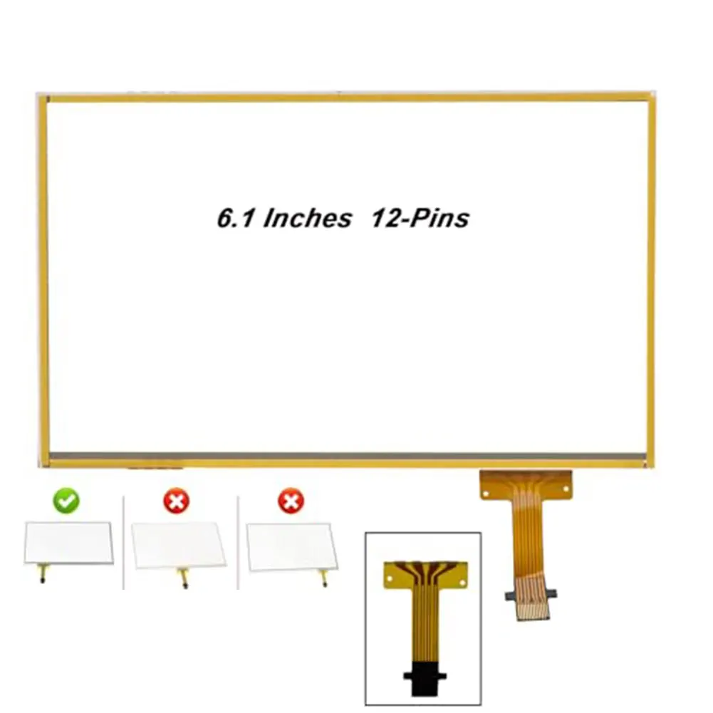 For Radio 86100-0R060 86100-0R060 Compatible OEM Touch Panel OEM 86100-0R070 Metal Material Scratch Resistant Glass