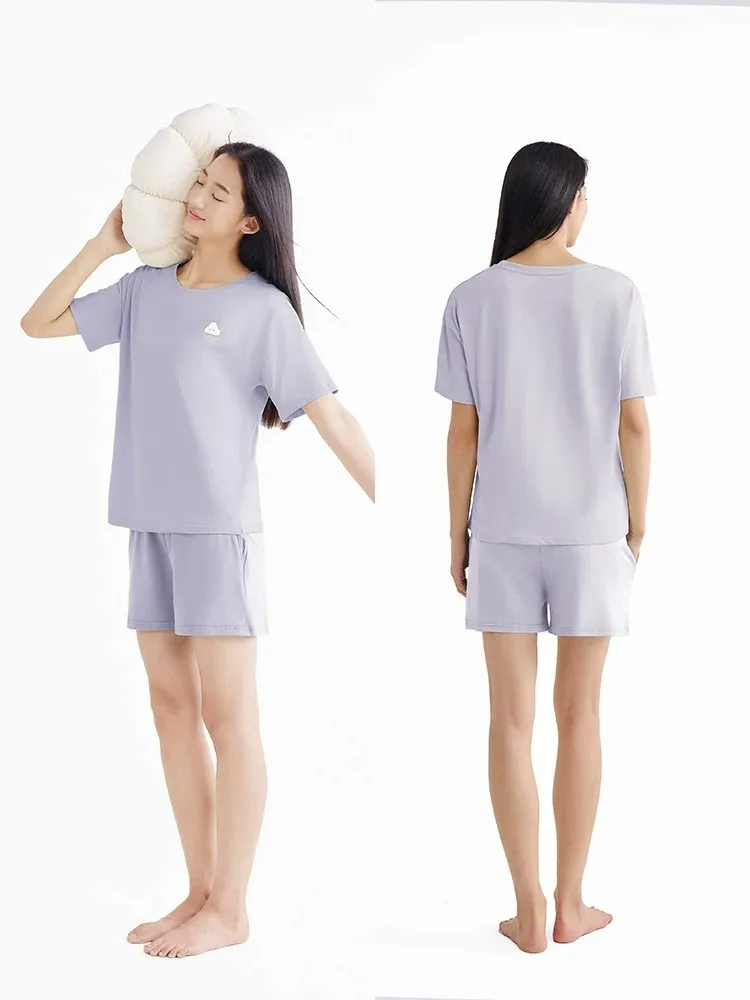2026 Summer Women's 100% Cotton Pajamas, Skin-Friendly, Breathable & Cool Comfort, New Casual Ladies Loungewear Set