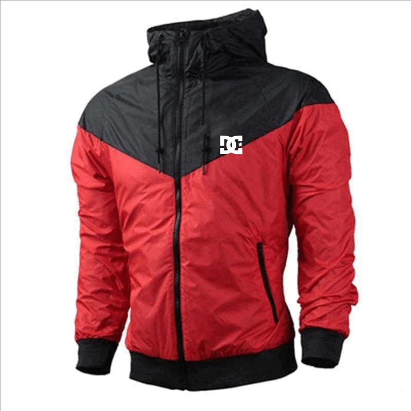 2024 Nieuwe Lente-En Herfstmerk Heren Winddicht Jack Casual Hoge Kwaliteit Baseball Jack Outdoor Sportjack Met Capuchon