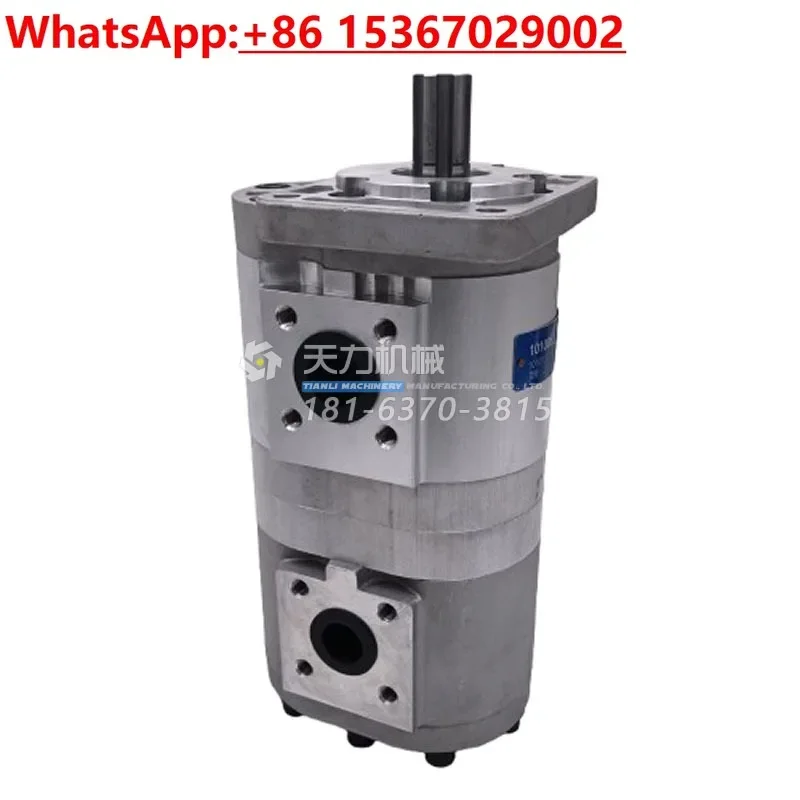 CBNL-F532/F516-BFHL Zhonglian cleaning road sweeper garbage compression truck accessories double gear oil pump